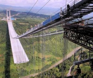 Longjiang Suspension Bridge, China