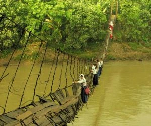 Plank Bridge, Indonesia