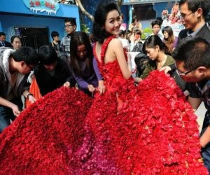 Rose Red Gown