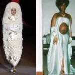 Such useless dresses that people had to wear at their wedding