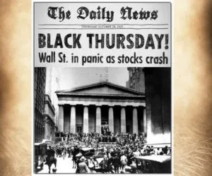 Wall Street Crash of 1929