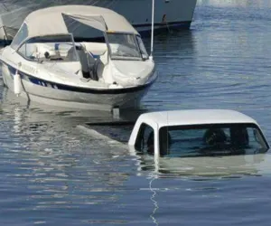 Wrong Way to Launch a Boat