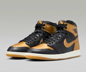 Air Jordan 1 (Black and Gold)