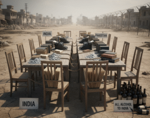 Even Objects Like Tables and Chairs Were Divided