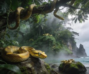 snake island brazil golden lancehead