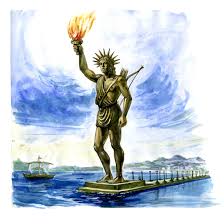 Colossus of Rhodes ancient Greek statue