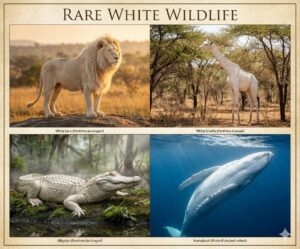 World’s Top 10 Rarest White Animals